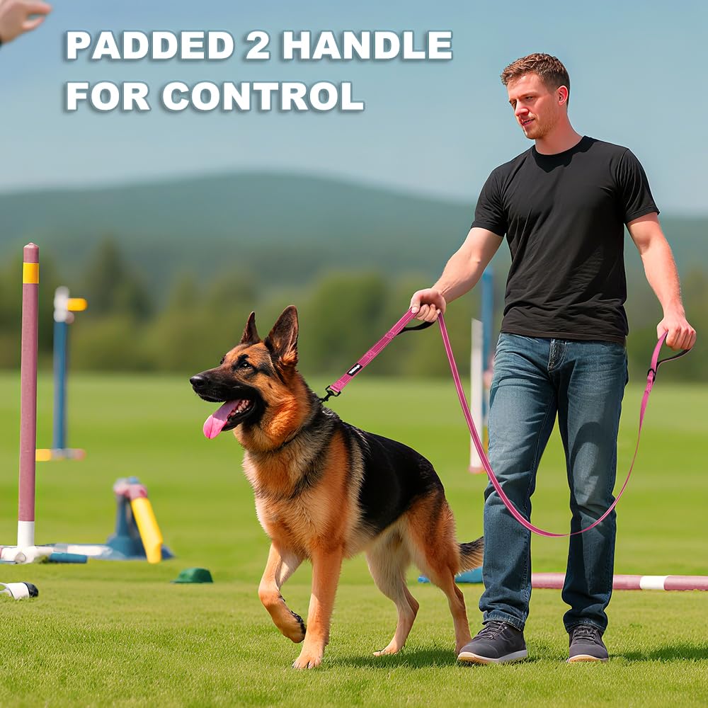 WalkMagic dual handles show traffic handle for instant close control.