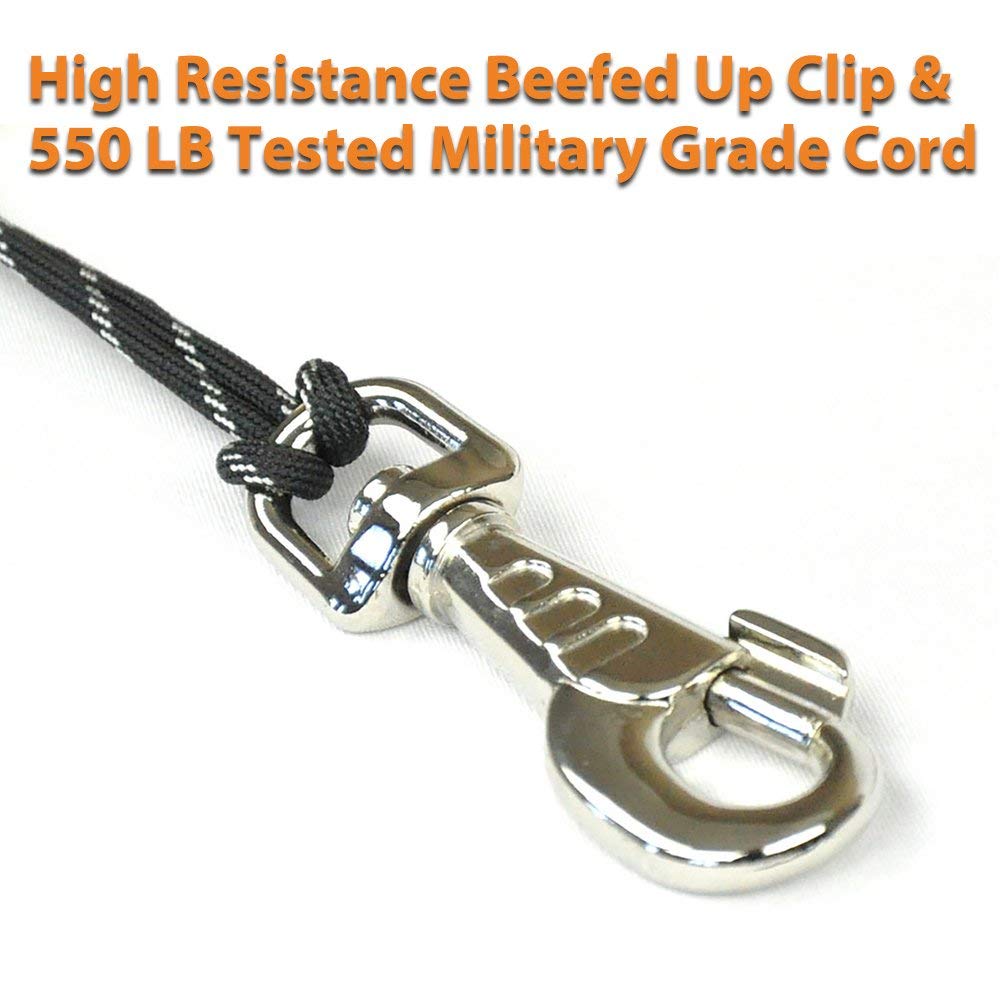 WalkyDog Plus adjustable leash length lets you tailor distance on the ride.