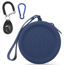 WALLFID silicone dog treat pouch compact pocket for on-the-go training