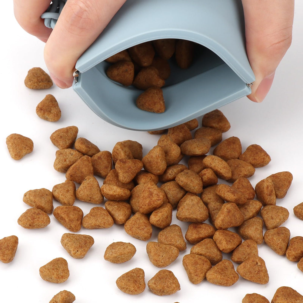 WALLFID dog treat pouch with wrist strap for hands-free walks.