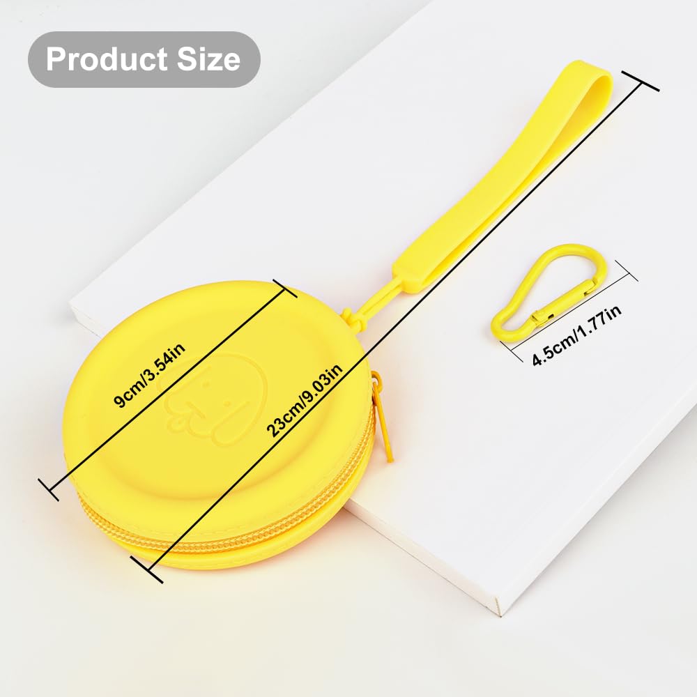 WALLFID silicone dog treat pouch wrist-strap handy for quick access training moments