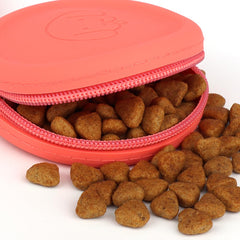 WALLFID treat pouch with zipper design keeps treats secure during walks.