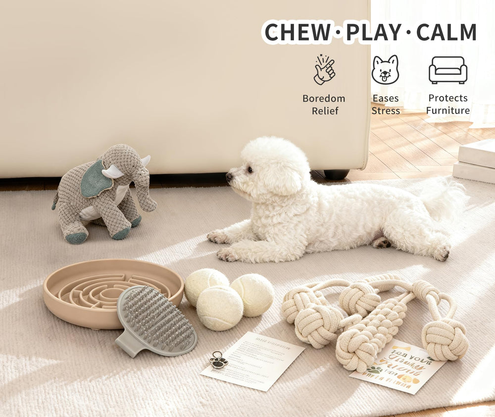 Wanapure grooming brush for easy puppy grooming routine