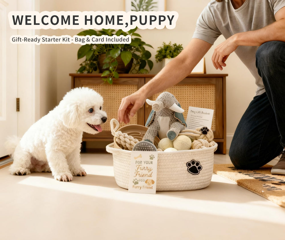 Wanapure rope chew toys for puppies durable and chew-friendly play