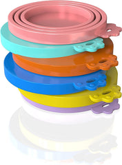 WANBAO BPA-free silicone lids safely contact pet food directly.