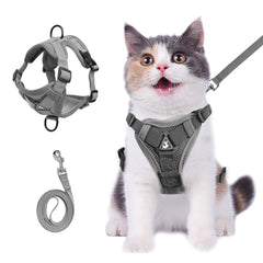 Wanheart cat harness size M with measurement chart for fit