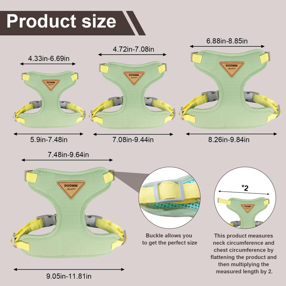 Wanheart cat leash green 150cm for comfortable, controlled outdoor adventures.