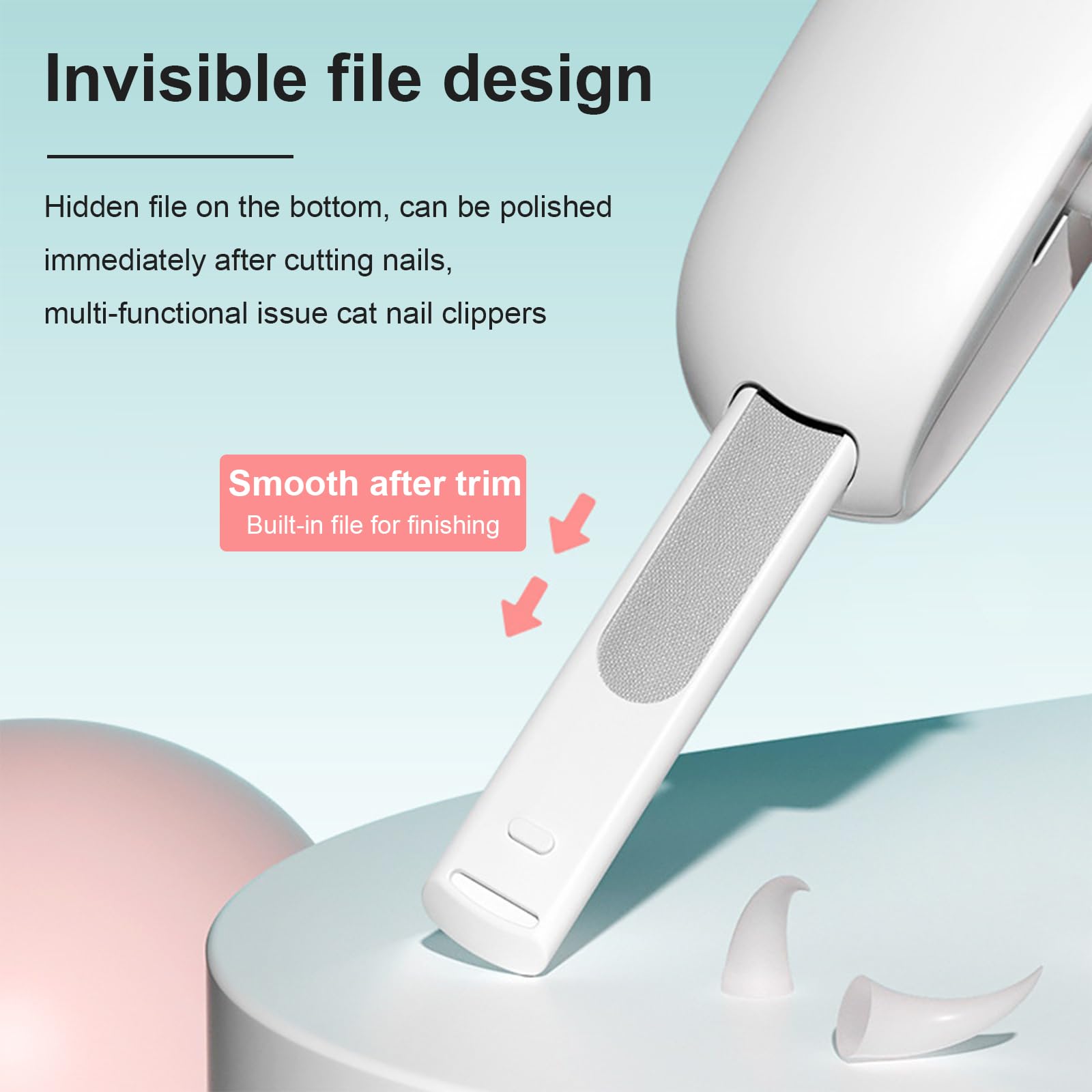 Wanheart debris catcher keeps clippings visible and your grooming area clean.