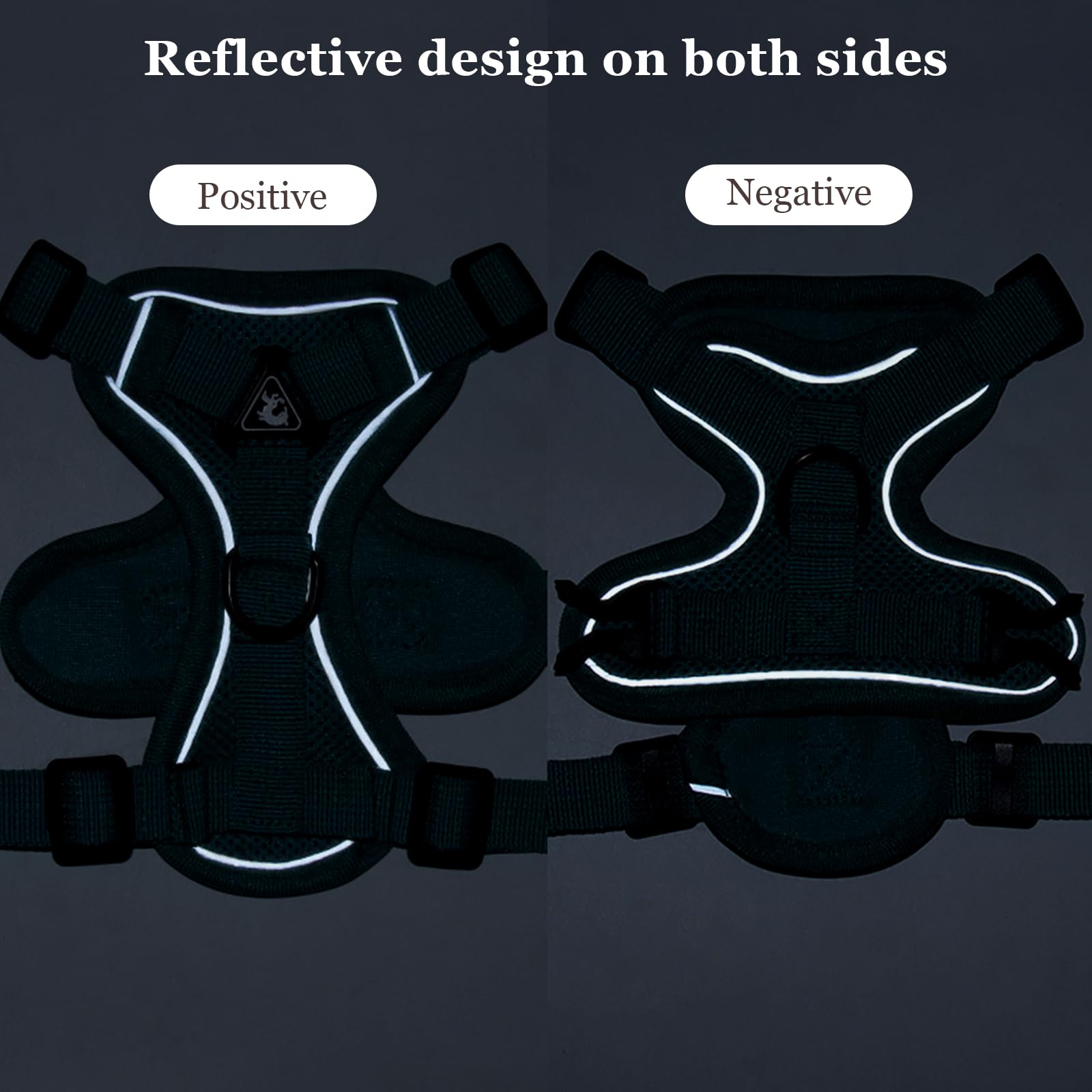 Wanheart Reflective chest strips improve visibility at night.