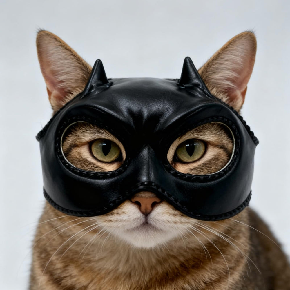 WANHUHOU Cat Bat Mask makes a charming gift for cat lovers and festive shoots.