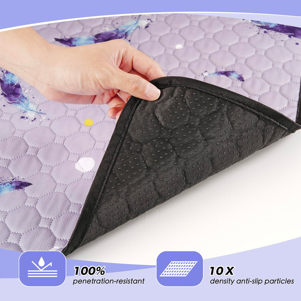 WanpeeGoo anti-slip bottom prevents pad movement on slick floors.