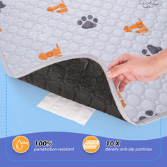 WanpeeGoo anti-slip bottom pad on floor shows secure placement.