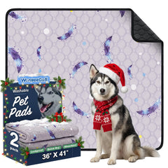 WanpeeGoo 2-pack on floor keeps surfaces dry and pet-friendly.