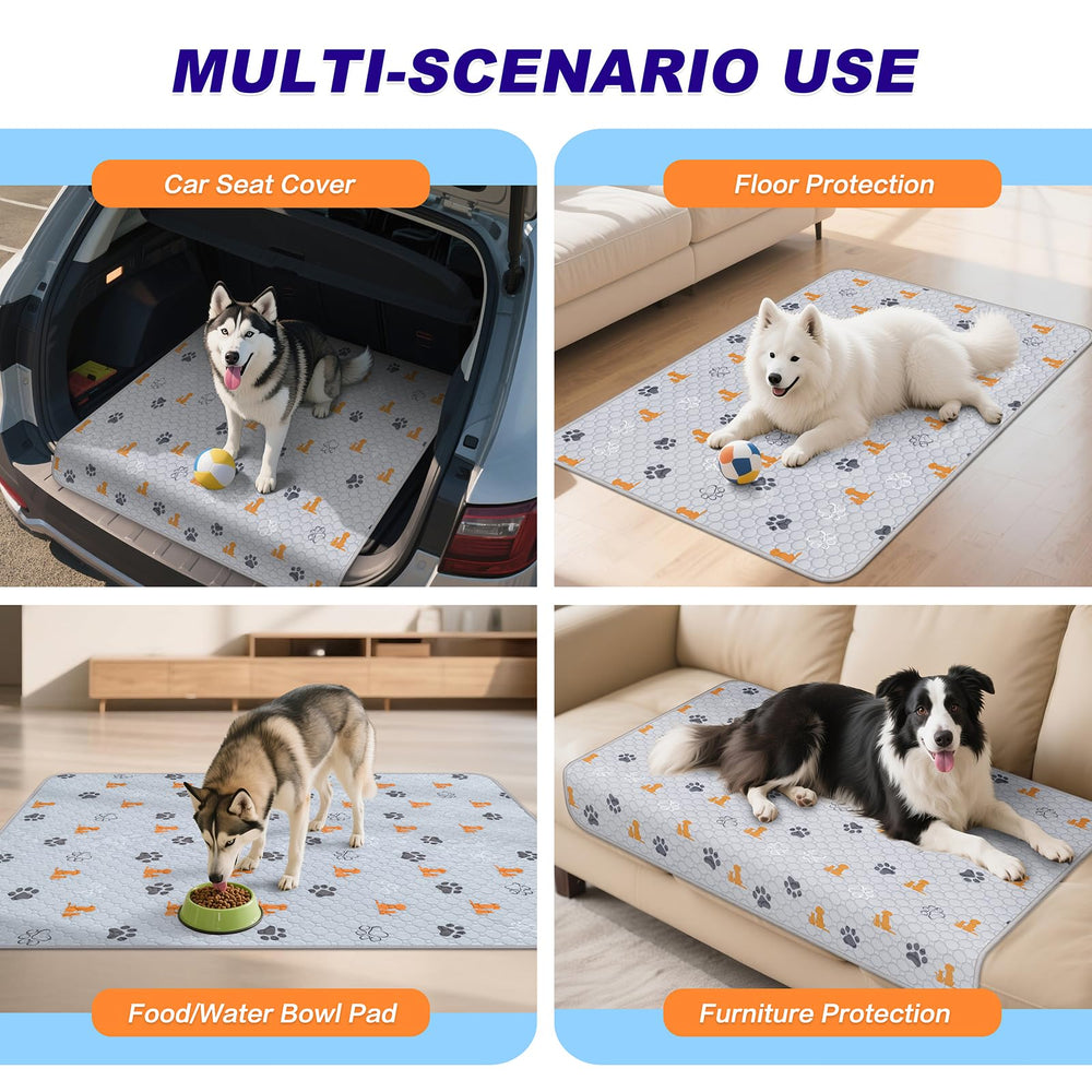 WanpeeGoo washable pads are machine-washable for easy care