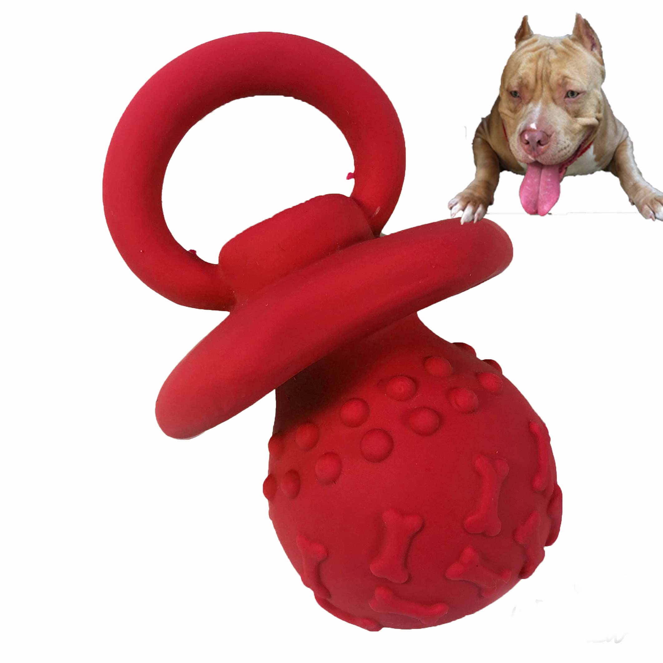 WantChew safe non-toxic latex with squeak encourages safe fetch and entertainment.