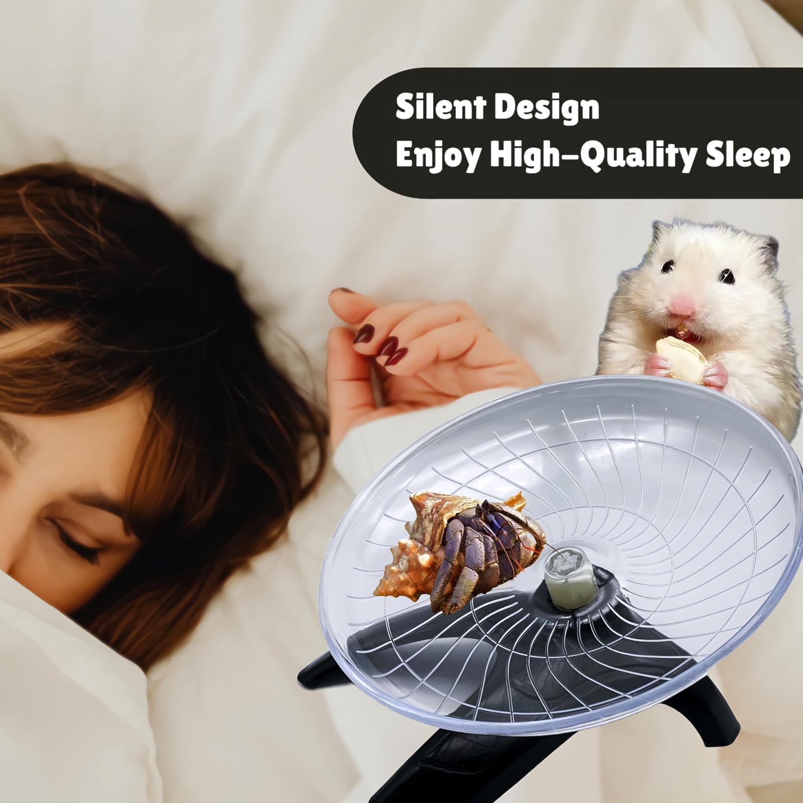 Wanwanzi durable-plastic and stainless-steel wheel withstands daily play and bite-resistant design