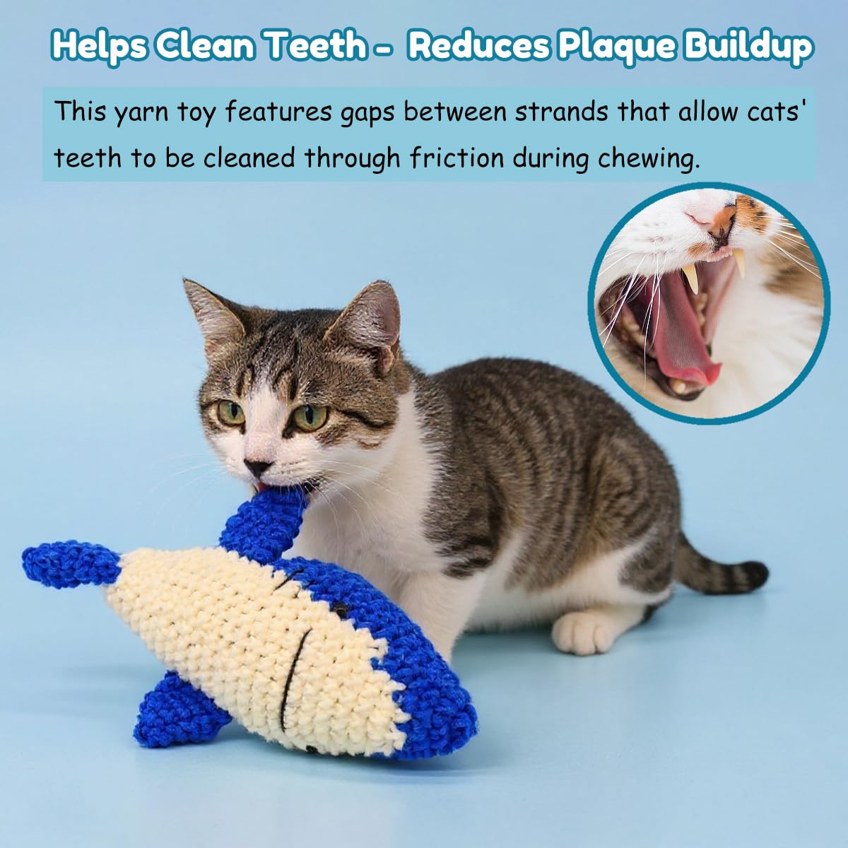 WaoDoing catnip-filled toy emitting subtle scent to spark play.