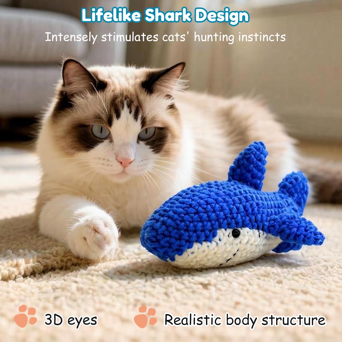 WaoDoing interior safe PP cotton filling for cuddly, durable chew-free fun.
