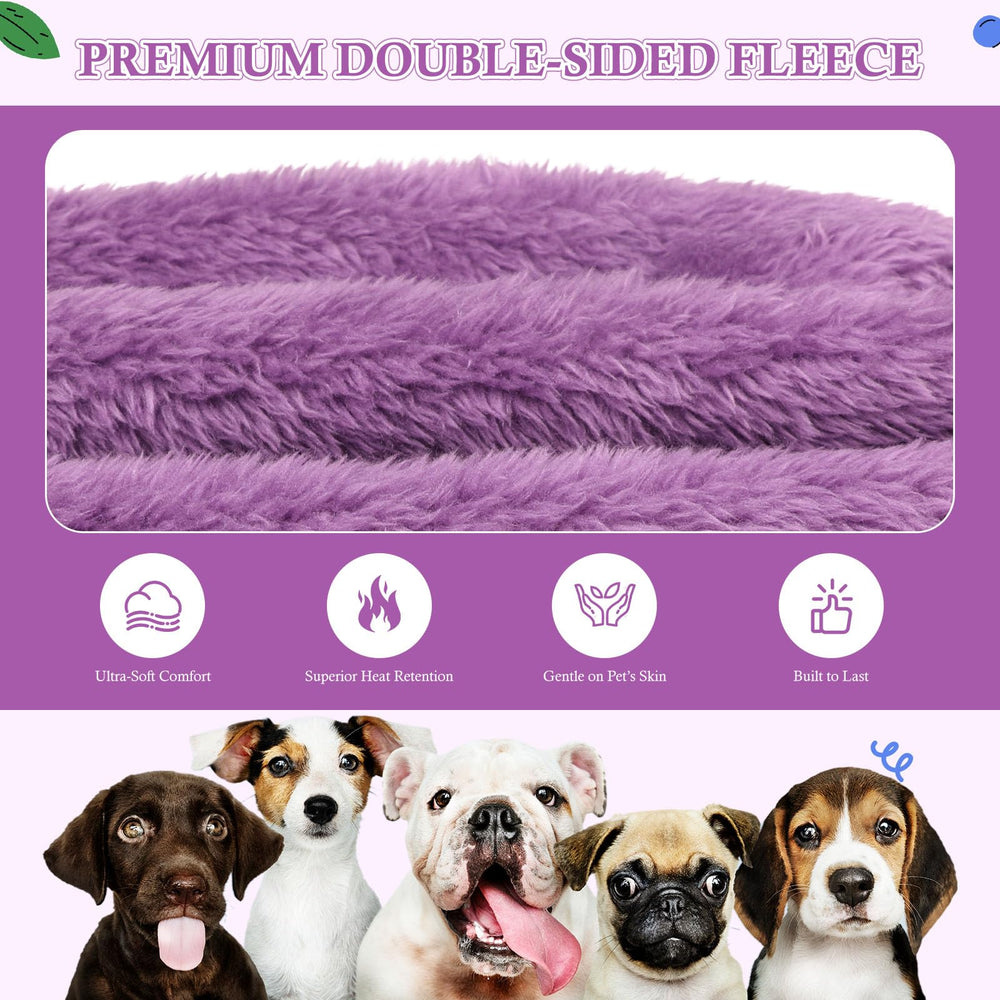 Waoduld dog sweater purple pocket detail showing handy storage during play.