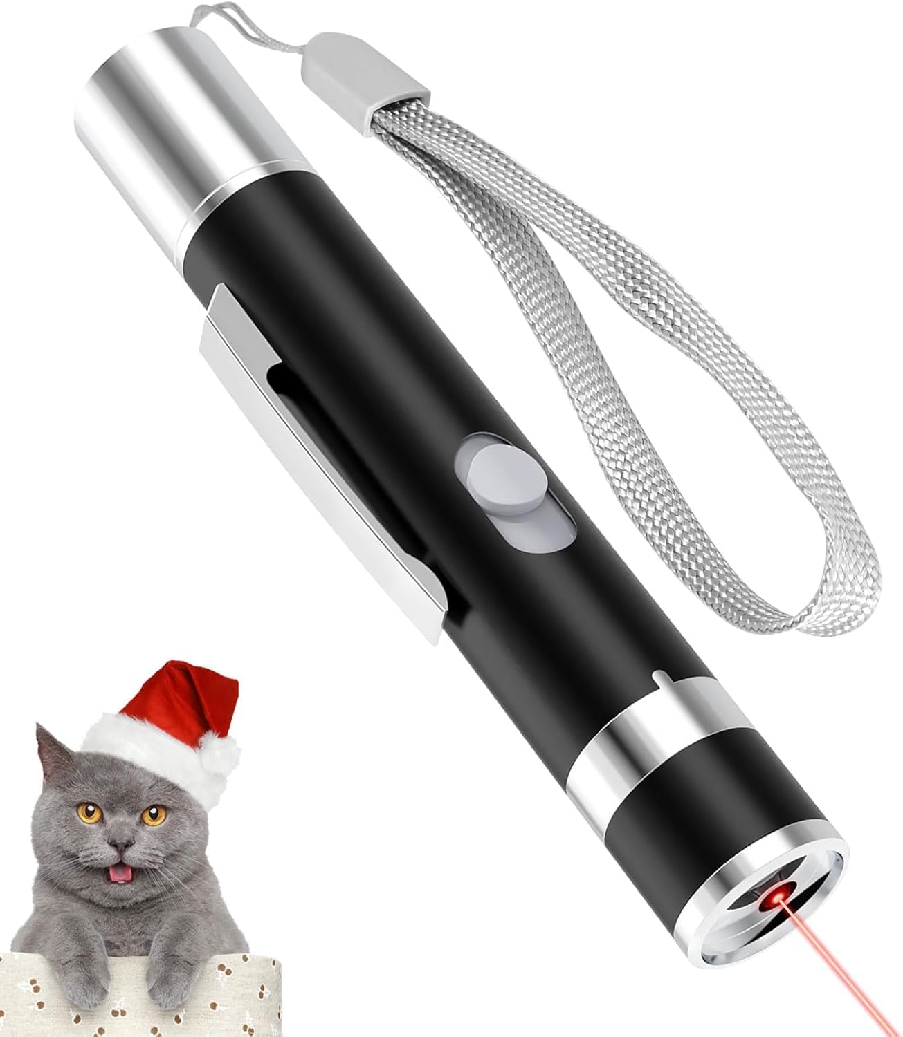 Waputne USB rechargeable cat toy pointer for engaging indoor play sessions