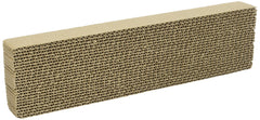 Ware Manufacturing scratcher pad wide front view showing durable corrugated cardboard