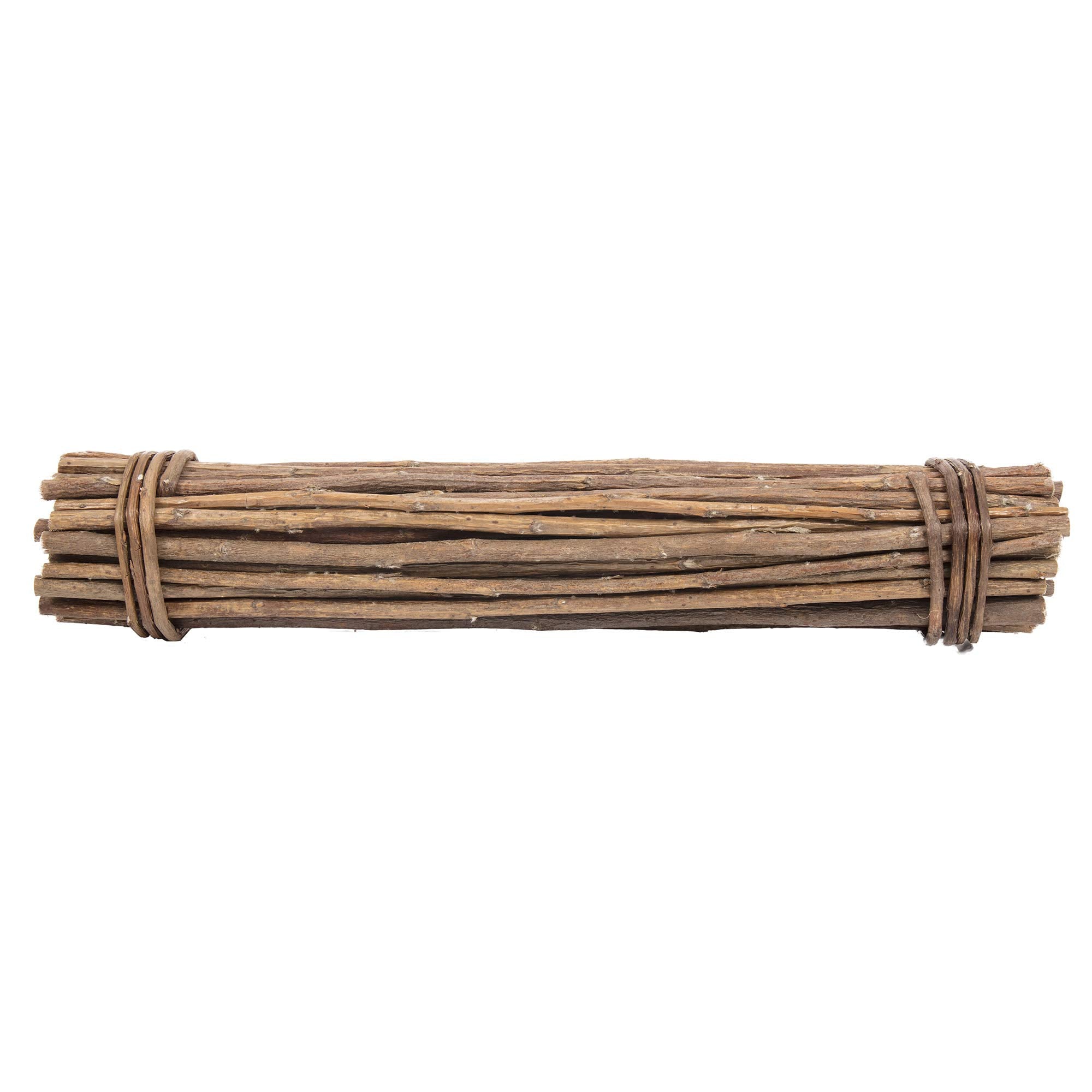 Ware Manufacturing Willow Mega Munch Sticks in cage demonstrate boredom relief through chew play.