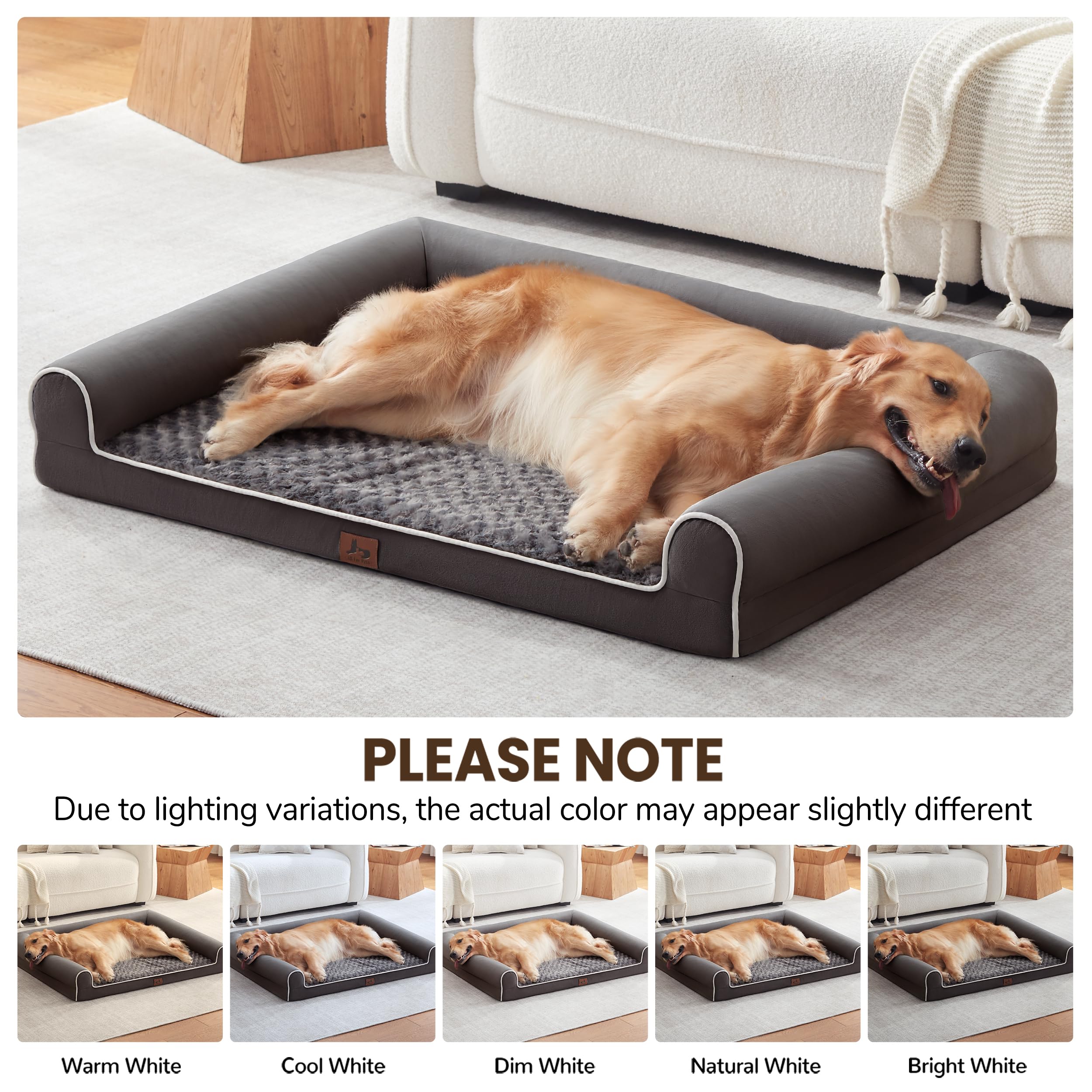 Warmrest bed 48x35x8 inches as an alternative size option.