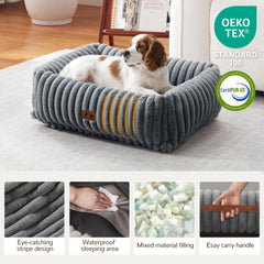 Warmrest imitation rabbit fur surface provides cozy warmth