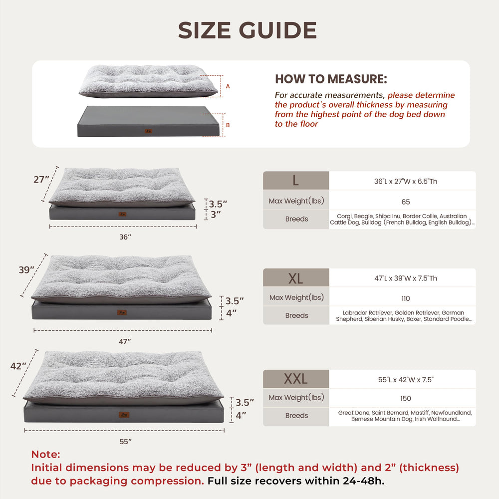 Warmrest non-slip bottom keeps bed in place on floors