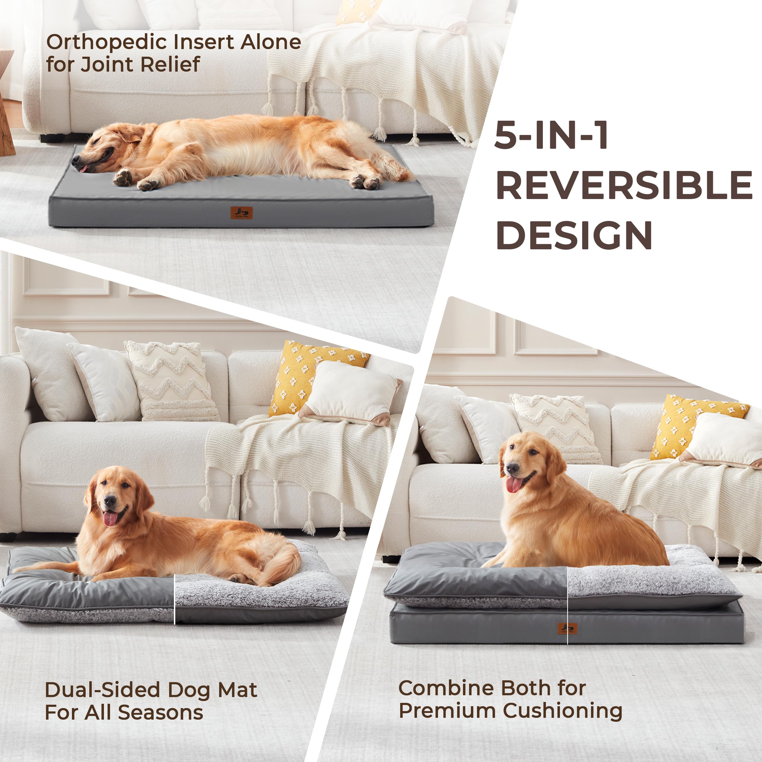 Warmrest orthopedic egg crate foam for joint support and comfort