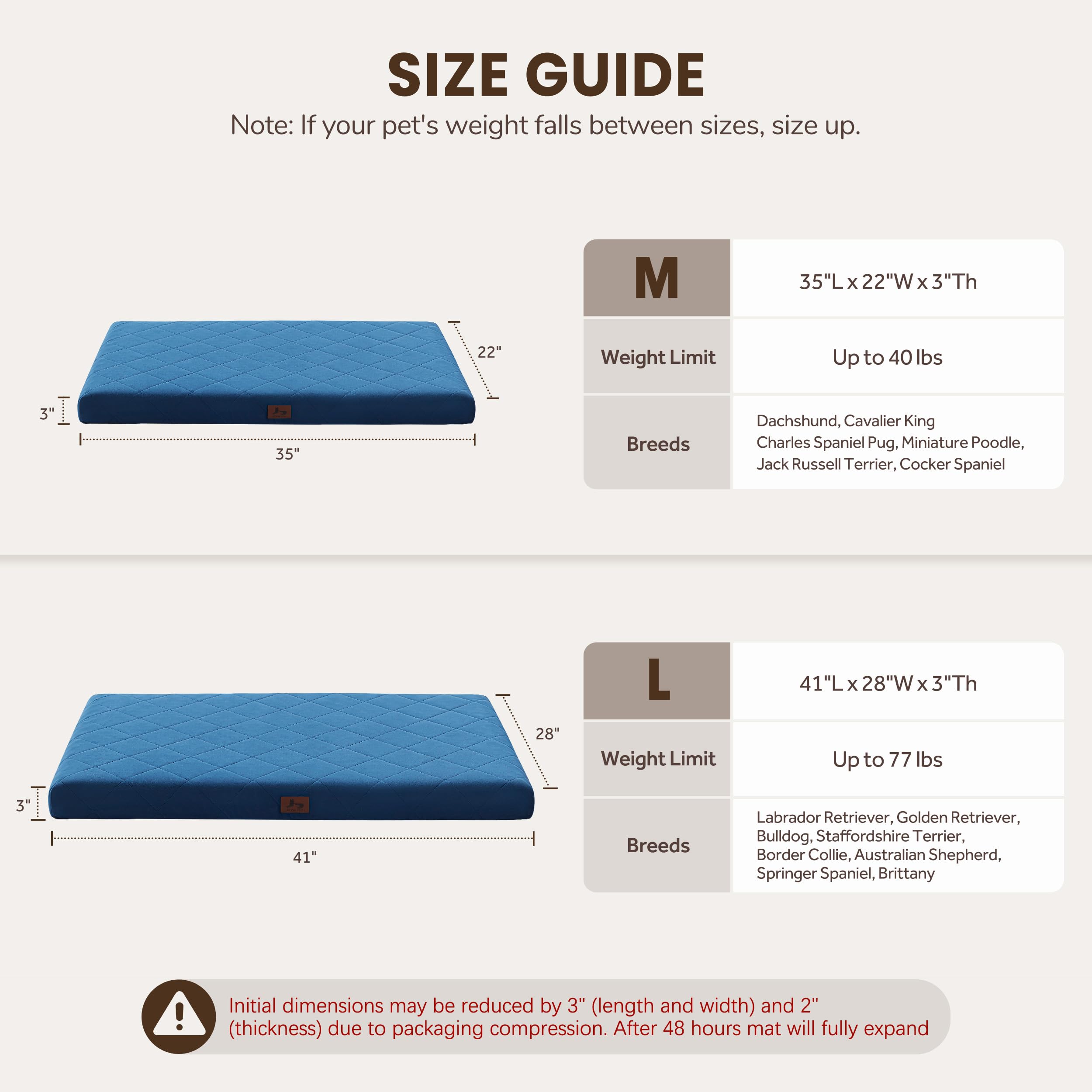 Warmrest quilted pattern detail adds stylish, cushy padding.