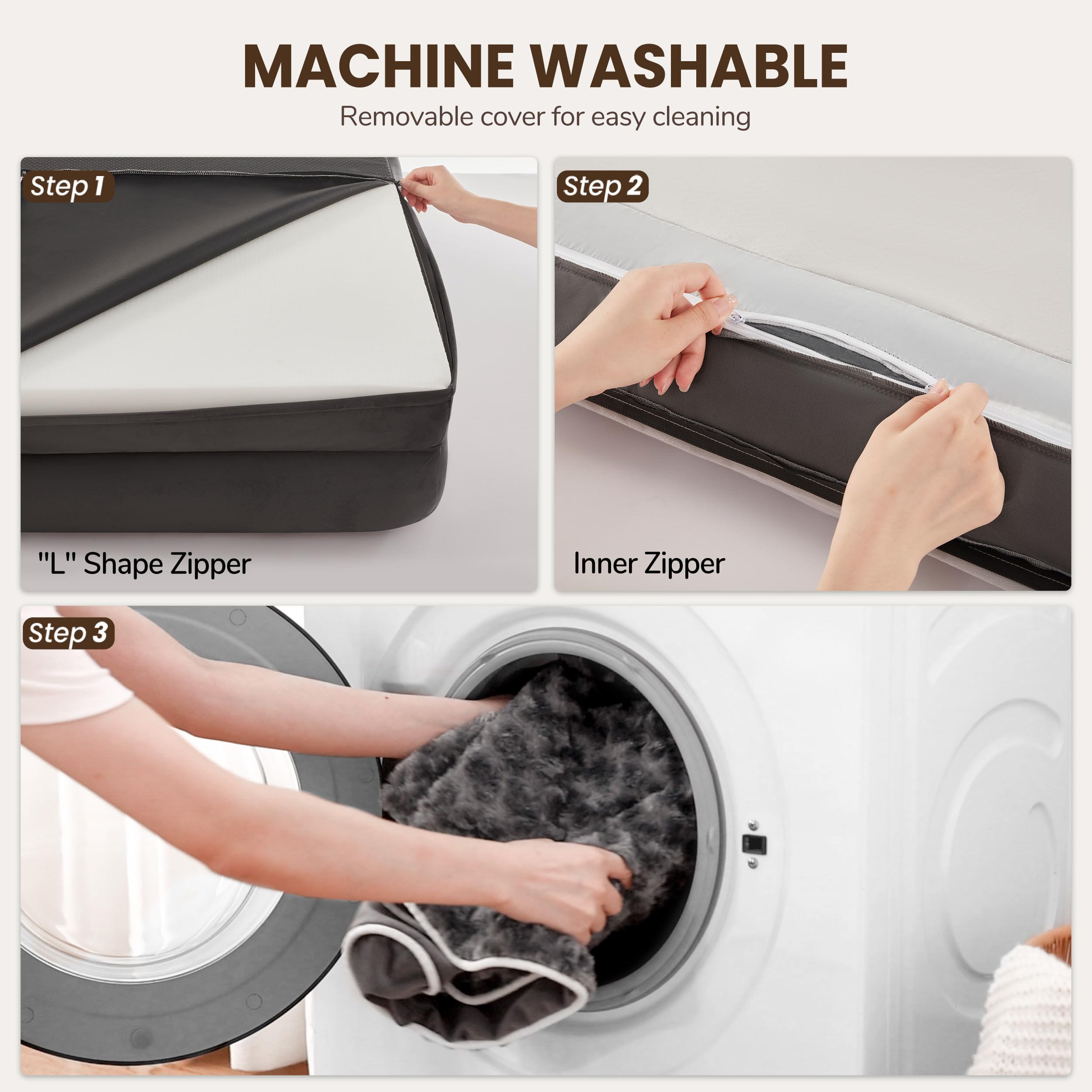 Warmrest vacuum-packed delivery expands fully within 24 hours.