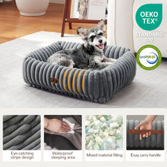 Warmrest bed side view showing raised sides for neck and head comfort