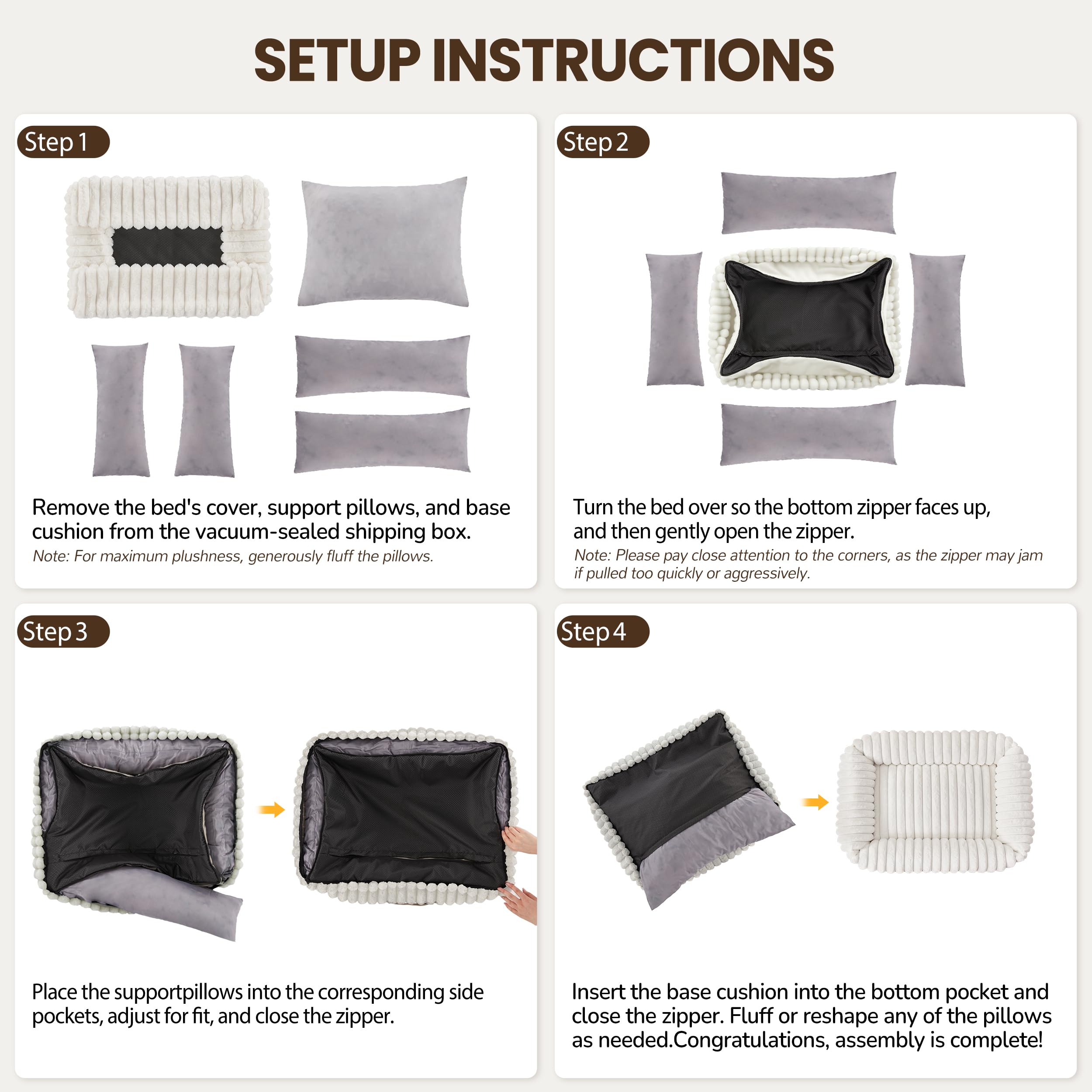 Warmrest bed small-dog use illustrating a cozy corner for restful naps after walks