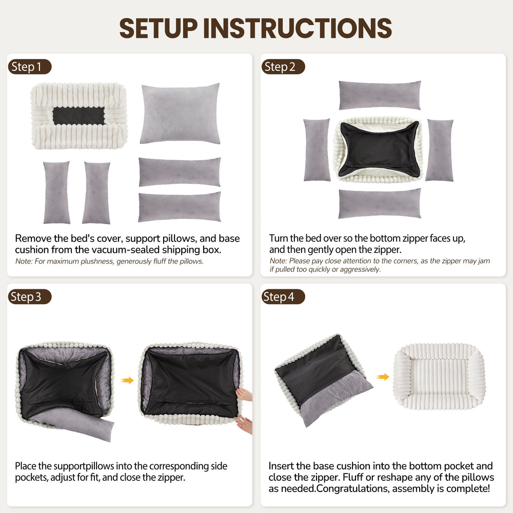 Warmrest bed small-dog use illustrating a cozy corner for restful naps after walks