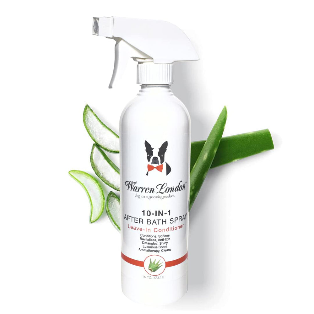 Warren London 10in1 after-bath dog spray bottle for easy grooming