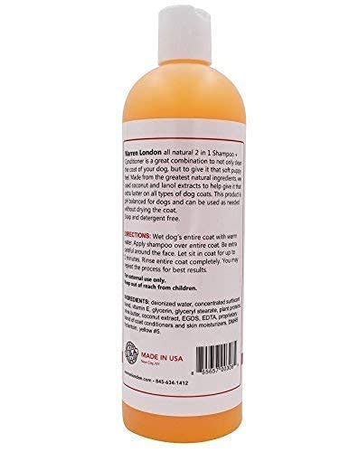 Warren London 2in1 pet shampoo dog-cat-use suitable for dogs, puppies, and cats