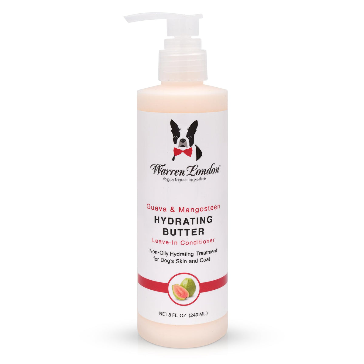 Warren London Hydrating Butter: bote hidratante para perros con guayaba 8oz, hidrata piel y pelaje.