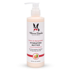 Warren London Hydrating Butter: bote hidratante para perros con guayaba 8oz, hidrata piel y pelaje.