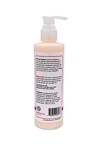 Warren London Hydrating Butter: brillo-suave-pelaje-perro, pelaje suave y manejable.