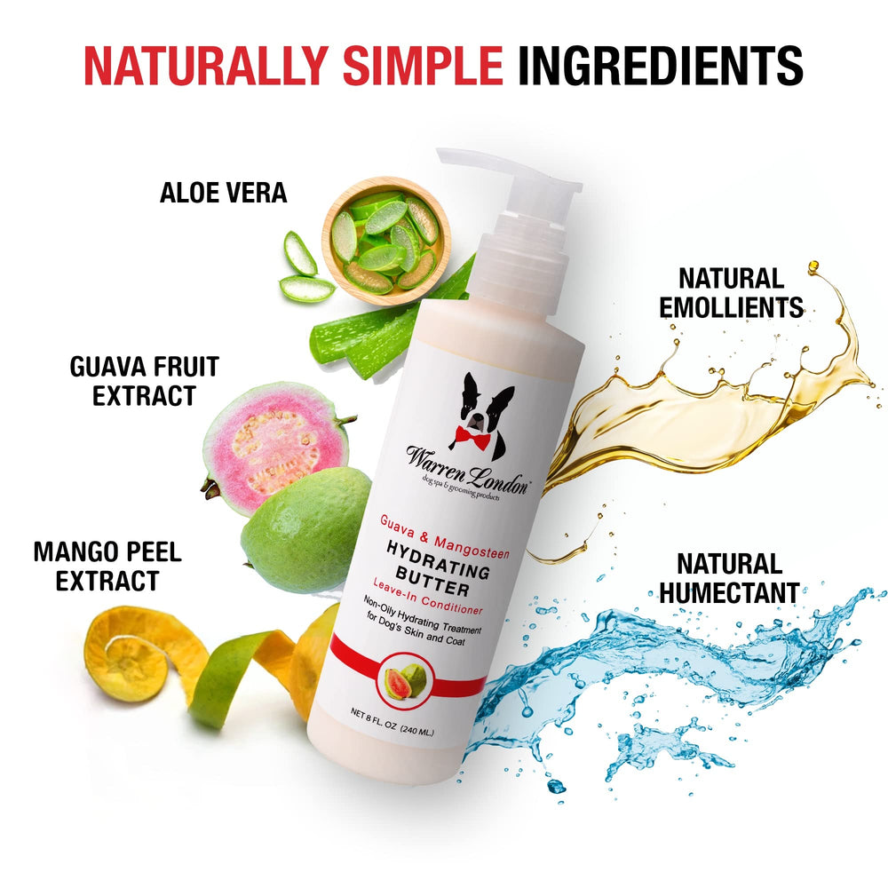 Warren London Hydrating Butter: humectante-pelaje-perro, ayuda a mantener brillo y flexibilidad.