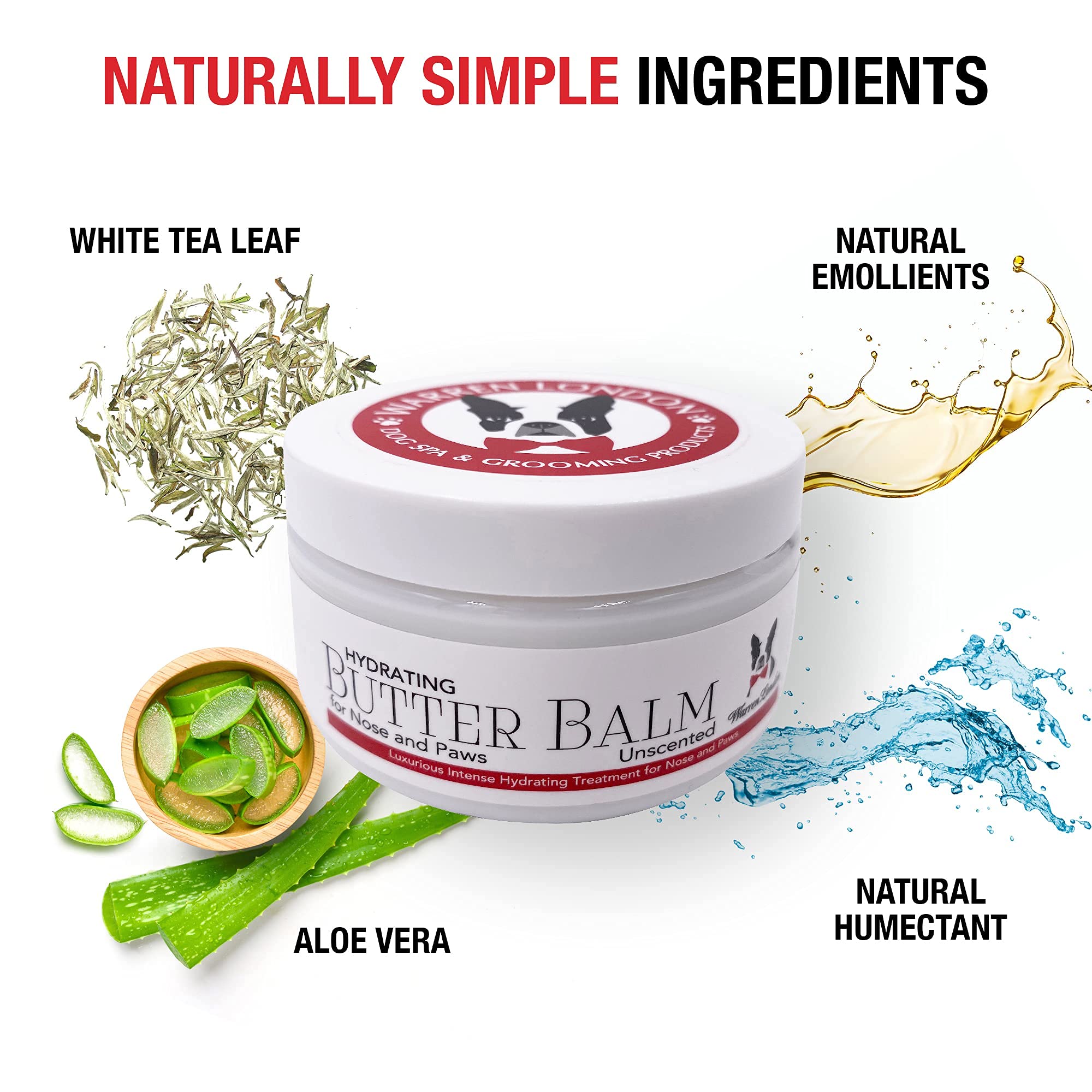 Warren London Hydrating Butter Balm made in USA in small batches.