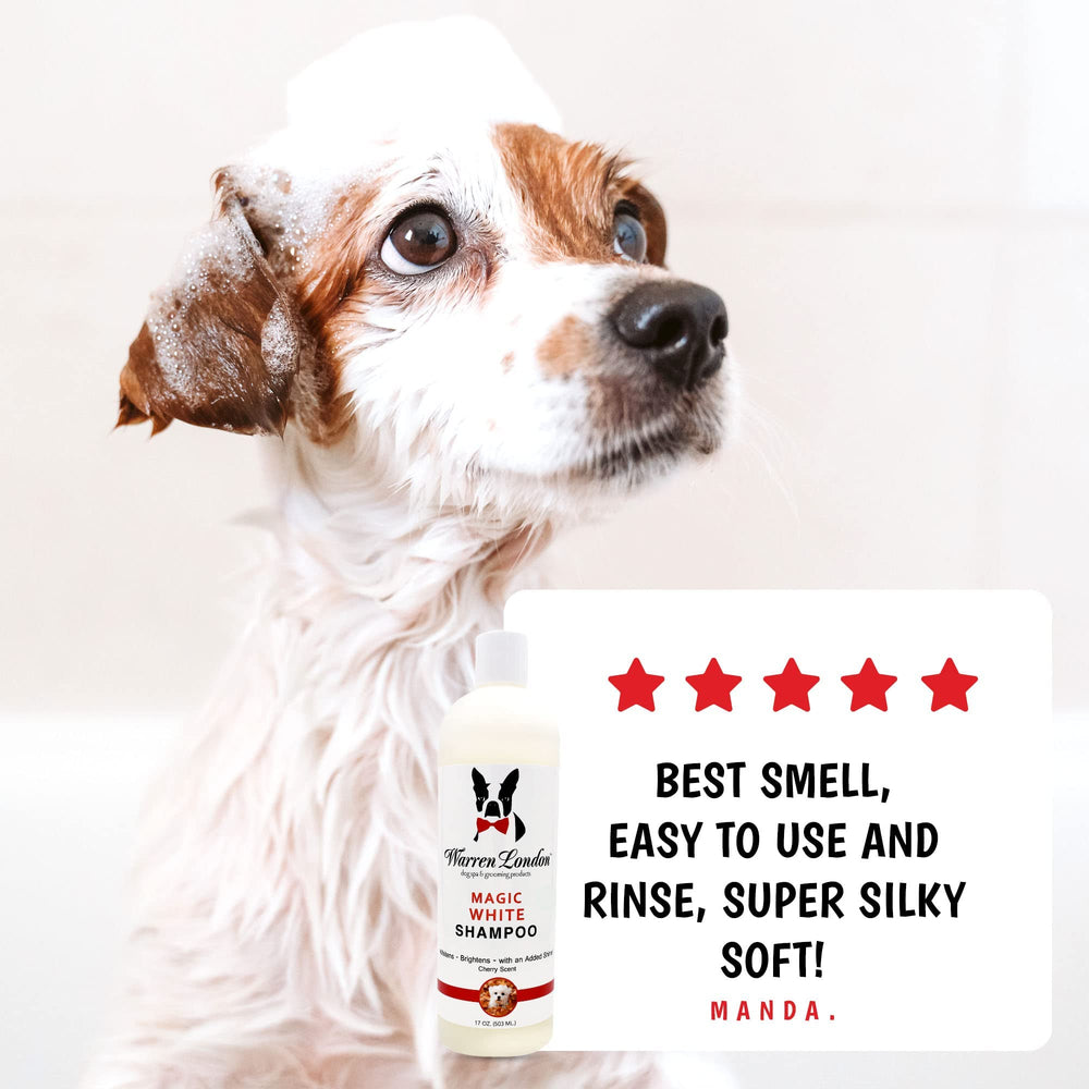Warren London Magic White Dog Shampoo proudly made in the USA