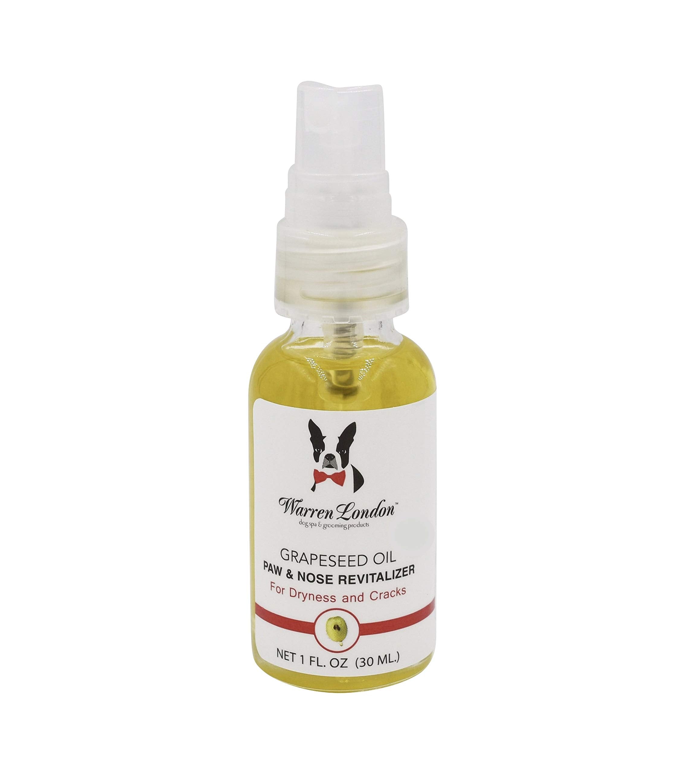 Warren London Nose & Paw Moisturizer bottle helps soothe dry noses and pads.