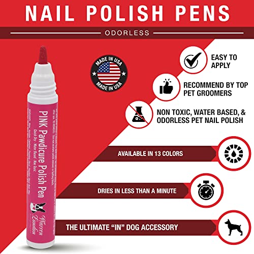 Warren London Pawdicure pens drying in under one minute after application