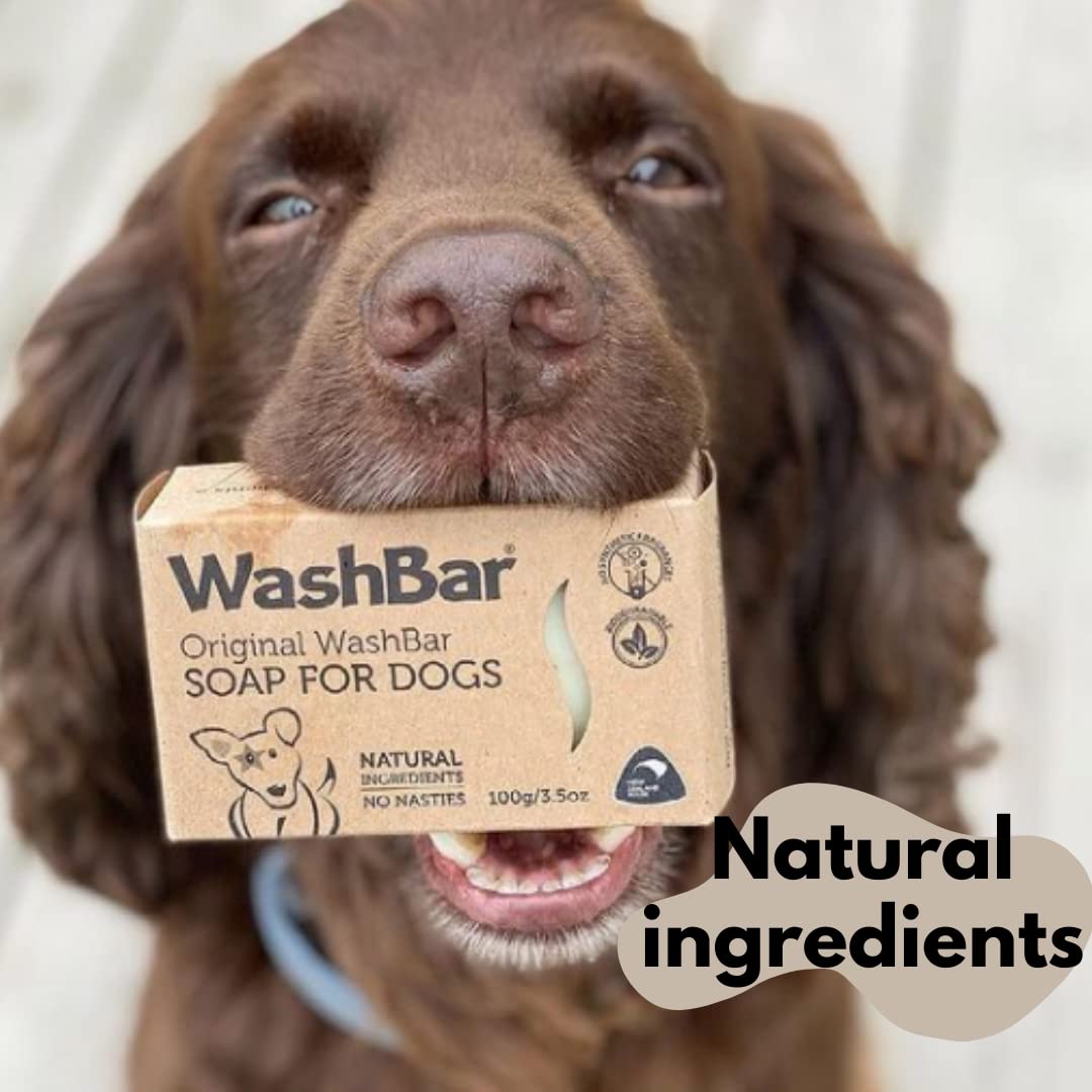 WashBar pack doble: dos barras para baños sin plástico, ahorro en residuos.