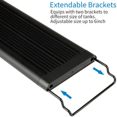 WaterRebirth LED light demonstrates low heat with fast dissipation for steady performance.
