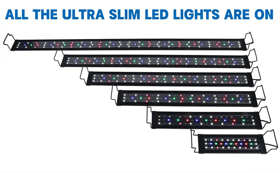 WaterRebirth light strip aluminum housing ensures durable heat dissipation and long life.