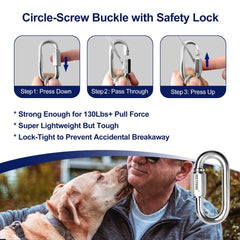 WATFOON outdoor adventure dog lead ideal for camping and hiking.