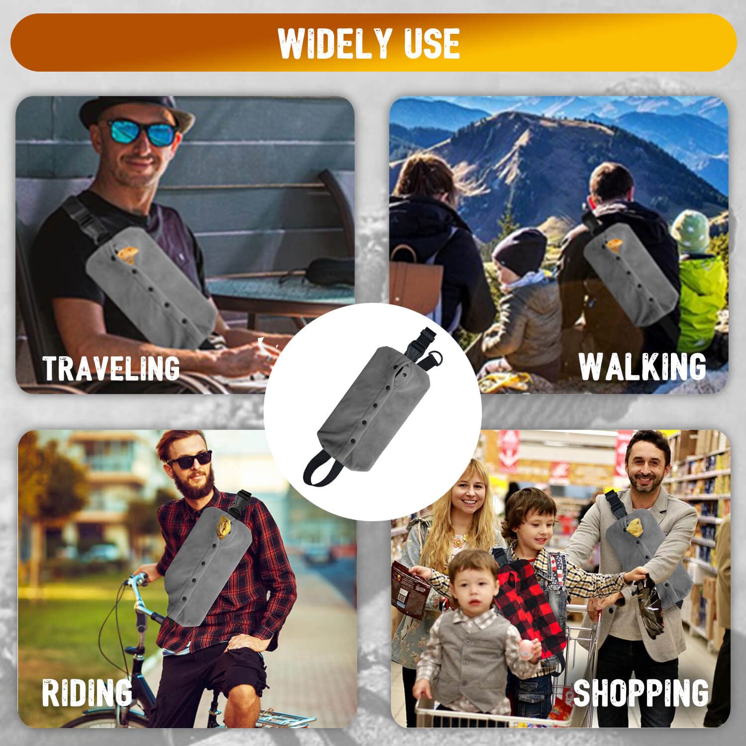 WATFOON easy-on-off vest enables quick, secure adjustments